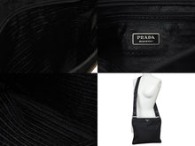 Load image into Gallery viewer, PRADA プラダ Nero Shoulder bag ネロ ショルダーバッグ ナイロン ロゴ ブラック VA0269 美品 中古 4c070928