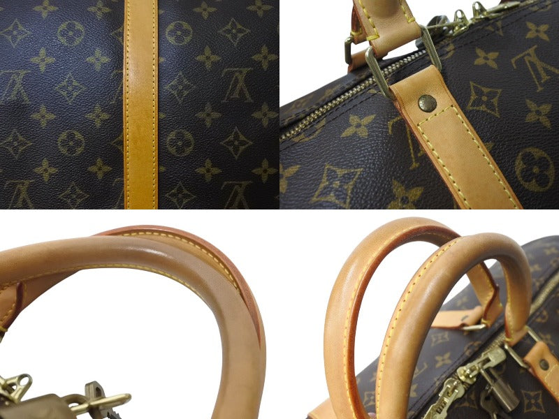 LOUIS VUITTON ルイヴィトン キーポルバンドリエール55 ボストンバッグ M41414 モノグラム PVC レザー ブラウン 美品 中古  4c070931 – Casanova Vintage