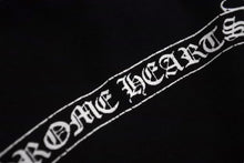 Load image into Gallery viewer, CHROME HEARTS クロムハーツ レギンス レディース ロゴ プリント スクロールロゴ コットン ブラック ホワイト 美品 中古 4c070946