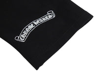 画像をギャラリービューアに読み込む, CHROME HEARTS クロムハーツ レギンス レディース ロゴ プリント スクロールロゴ コットン ブラック ホワイト 美品 中古 4c070946