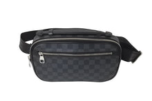 画像をギャラリービューアに読み込む, 極美品 LOUIS VUITTON ルイヴィトン Damier Graphite ダミエ・グラフィット Ambler アンブレール ボディバッグ N41289 ICチップ 中古 4c070955