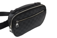 画像をギャラリービューアに読み込む, 極美品 LOUIS VUITTON ルイヴィトン Damier Graphite ダミエ・グラフィット Ambler アンブレール ボディバッグ N41289 ICチップ 中古 4c070955