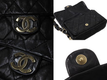 画像をギャラリービューアに読み込む, 極美品 CHANEL シャネル ウルトラステッチ ハンドバッグ ワンショルダーバッグ ブラック ラムスキン 11番台 ココマーク ゴールド金具 美品 中古 4c070964