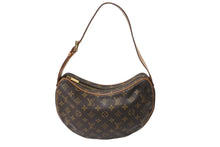 Load image into Gallery viewer, LOUIS VUITTON ルイヴィトン ハンドバッグ クロワッサンMM M51512 モノグラムキャンバス ブラウン 美品 中古 4c070969