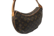 Load image into Gallery viewer, LOUIS VUITTON ルイヴィトン ハンドバッグ クロワッサンMM M51512 モノグラムキャンバス ブラウン 美品 中古 4c070969