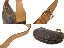 Load image into Gallery viewer, LOUIS VUITTON ルイヴィトン ハンドバッグ クロワッサンMM M51512 モノグラムキャンバス ブラウン 美品 中古 4c070969