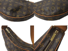 Load image into Gallery viewer, LOUIS VUITTON ルイヴィトン ハンドバッグ クロワッサンMM M51512 モノグラムキャンバス ブラウン 美品 中古 4c070969