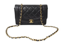 画像をギャラリービューアに読み込む, 極美品 CHANEL シャネル シングルフラップ ダイアナマトラッセ22 ショルダーバッグ 2番台 A05289 ラムスキン 中古 4c070972