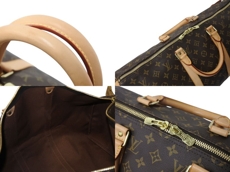 新品同様 LOUIS VUITTON ルイヴィトン キーポル バンドリエール50 ボストンバッグ M41416 モノグラム PVC レザー ブラウン  中古 4c070984 – Casanova Vintage