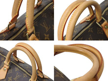 画像をギャラリービューアに読み込む, LOUIS VUITTON ルイヴィトン スピーディ40 ハンドバッグ M41522 モノグラム PVCコーティング ブラウン 美品 中古 4c070990