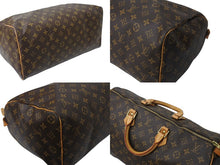 画像をギャラリービューアに読み込む, LOUIS VUITTON ルイヴィトン スピーディ40 ハンドバッグ M41522 モノグラム PVCコーティング ブラウン 美品 中古 4c070990