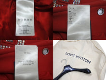 画像をギャラリービューアに読み込む, 新品同様 LOUIS VUITTON ルイヴィトン ミックスレザーバーシティブルゾン 24SS RM241 BQV HQL87E ラインストーン パール 46 中古 4c070995