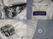 Load image into Gallery viewer, LOUIS VUITTON ルイヴィトン スーツ セットアップ RM192 NYU HHJ72E グレー アンティークゴールド金具 46 美品 中古 4c070999