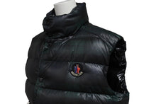 Load image into Gallery viewer, 極美品 MONCLER モンクレール ダウンベスト コルビエール CORBIER グリーン ブラック ポリエステル サイズ2 43304/50/54218 中古 4c071002