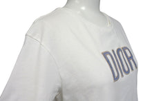 Load image into Gallery viewer, ChristianDior クリスチャンディオール 半袖Ｔシャツ パッチ 2WBM13TEEN ホワイト ネイビー ピンク サイズ12 美品 中古 4c071005