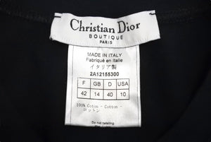 極美品 Christian Dior クリスチャンディオール J'ADORE ジャドール タンクトップ 2A12155300 サイズ42 ホワイト レッド 中古 4c071009