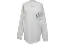 画像をギャラリービューアに読み込む, CHROME HEARTS クロムハーツ 長袖Ｔシャツ FOTI フォティ ハリスティーター プリント ホワイト 美品 中古 4c071015