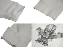 画像をギャラリービューアに読み込む, CHROME HEARTS クロムハーツ 長袖Ｔシャツ FOTI フォティ ハリスティーター プリント ホワイト 美品 中古 4c071015