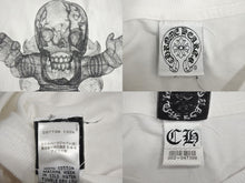 画像をギャラリービューアに読み込む, CHROME HEARTS クロムハーツ 長袖Ｔシャツ FOTI フォティ ハリスティーター プリント ホワイト 美品 中古 4c071015