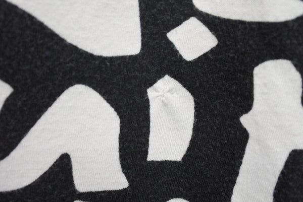 LOUIS VUITTON Short sleeve T-shirt RM091S Size L Monogram Graffiti Black White Good Condition Used 4c071018