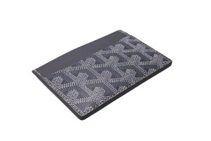 新品未使用 GOYARD ゴヤール サンシュルピス カードケース STSULPPMLTY51CL51X グレー PVC レザー 中古 4c071044