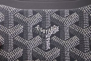 新品未使用 GOYARD ゴヤール サンシュルピス カードケース STSULPPMLTY51CL51X グレー PVC レザー 中古 4c071044