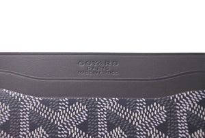 新品未使用 GOYARD ゴヤール サンシュルピス カードケース STSULPPMLTY51CL51X グレー PVC レザー 中古 4c071044