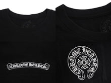 画像をギャラリービューアに読み込む, Chorme Hearts クロムハーツ Gradient Floral T-shirt グラデーション フローラル T シャツ サイズ L ブラック 美品 中古 4c071046
