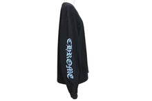 画像をギャラリービューアに読み込む, CHROME HEARTS クロムハーツ 長袖Ｔシャツ サイズS ネックロゴ ロゴプリント スクロールラベルロゴ ブラック コットン 美品 中古 4c071060