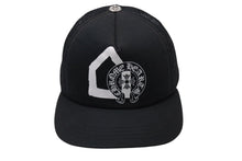 画像をギャラリービューアに読み込む, CHROME HEARTS クロムハーツ ドーバーストリートマーケット トラッカーキャップ CHロゴ刺繍 クロスボール シルバー 925 ブラック 美品 中古 4c071072