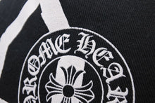 画像をギャラリービューアに読み込む, CHROME HEARTS クロムハーツ ドーバーストリートマーケット トラッカーキャップ CHロゴ刺繍 クロスボール シルバー 925 ブラック 美品 中古 4c071072