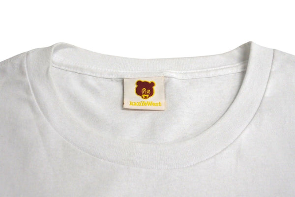 KANYE WEST Kanye West Short Sleeve T-shirt Size S Kanye Bear Monogram Multicolor White Official 2005 Good Condition Used 4c071088
