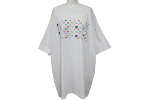 Very Good Condition KANYE WEST Kanye West Short Sleeve T-Shirt Size XXL Kanye Bear Monogram Multicolor White Official 2005 Used 4c071089
