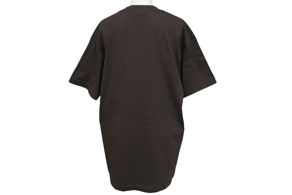 極美品 KANYE WEST カニエウェスト 半袖Tシャツ サイズM カニエベア モノグラム ブラウン オフィシャル 2005年 中古 4c071090