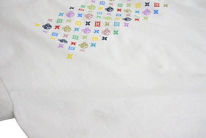 Very Good Condition KANYE WEST Kanye West Short Sleeve T-Shirt Size XXL Kanye Bear Monogram Multicolor White Official 2005 Used 4c071091