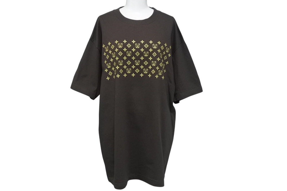 Like new KANYE WEST Kanye West Short Sleeve T-shirt Size L Kanye Bear Monogram Brown Official 2005 Used 4c071093