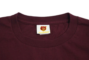 Very Good Condition KANYE WEST Kanye West School Spirit Tour 2004 Short Sleeve T-shirt Vintage Cotton Bordeaux Size L Used 4c071095