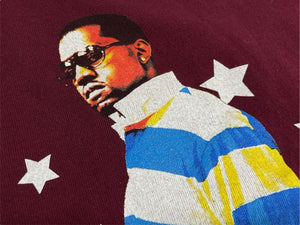 Very Good Condition KANYE WEST Kanye West School Spirit Tour 2004 Short Sleeve T-shirt Vintage Cotton Bordeaux Size XXL Used 4c071099