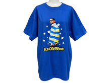 画像をギャラリービューアに読み込む, 極美品 KANYE WEST カニエウェスト School Spirit Tour 2004 半袖Tシャツ ヴィンテージ コットン ブルー サイズM 中古 4c071102