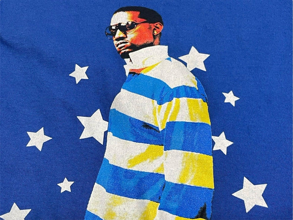 Very Good Condition KANYE WEST Kanye West School Spirit Tour 2004 Short Sleeve T-shirt Vintage Cotton Blue Size M Used 4c071102