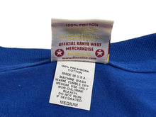 画像をギャラリービューアに読み込む, 極美品 KANYE WEST カニエウェスト School Spirit Tour 2004 半袖Tシャツ ヴィンテージ コットン ブルー サイズM 中古 4c071102