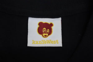 極美品 KANYE WEST カニエウェスト School Spirit Tour 2004 半袖Tシャツ ヴィンテージ コットン ブラック サイズM 中古 4c071107