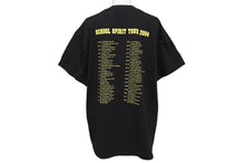 Load image into Gallery viewer, 極美品 KANYE WEST カニエウェスト School Spirit Tour 2004 半袖Tシャツ ヴィンテージ コットン ブラック サイズM 中古 4c071108