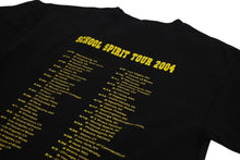 Load image into Gallery viewer, 極美品 KANYE WEST カニエウェスト School Spirit Tour 2004 半袖Tシャツ ヴィンテージ コットン ブラック サイズM 中古 4c071108