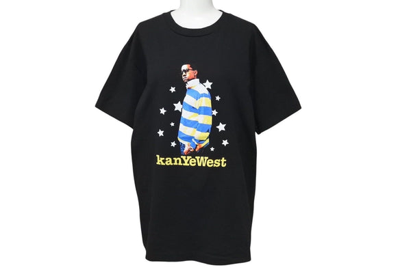 Very Good Condition KANYE WEST Kanye West School Spirit Tour 2004 Short Sleeve T-shirt Vintage Cotton Black Size M Used 4c071109