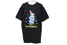 Load image into Gallery viewer, 極美品 KANYE WEST カニエウェスト School Spirit Tour 2004 半袖Tシャツ ヴィンテージ コットン ブラック サイズM 中古 4c071109