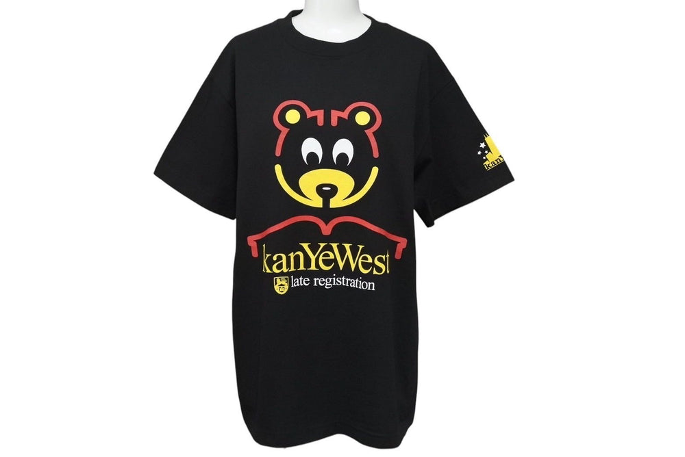 Like new KANYE WEST Kanye West Late Registration 2005 Promotional T-shirt Size M Not for Sale Kanye Bear Used 4c071111