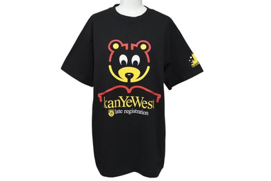 新品同様 KANYE WEST カニエウェスト Late Registration 2005 プロモーションTシャツ サイズM 非売品 カニエベア 中古 4c071111