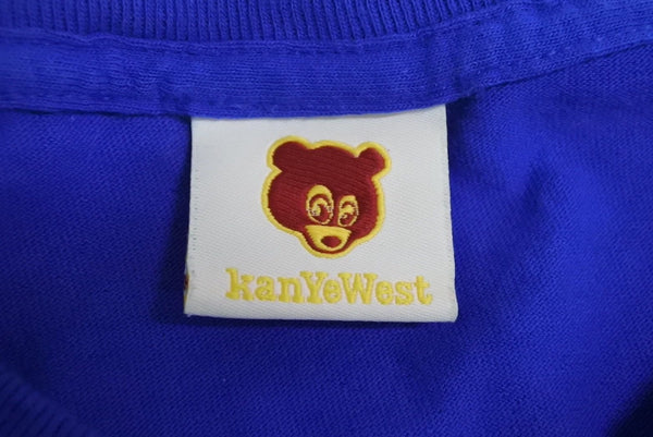 Very Good Condition KANYE WEST Kanye West 2005 Vintage Print Short Sleeve T-shirt Bear Ye Rapper Size L Used 4c071115