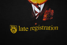 画像をギャラリービューアに読み込む, 極美品 KANYE WEST カニエウェスト late registration2005 半袖Tシャツ ヴィンテージ コットン ブラック サイズXXL 中古 4c071116